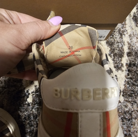 Burberry shoes-size 26 - Picture 3 of 5
